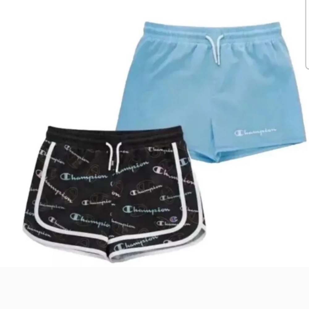 Champion Girls 10-12 2 Pack Shorts NWT